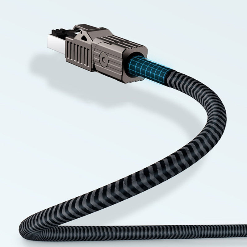 Lisslune | Household Optical Fiber Broadband Elbow 10 Gigabit Network Cable