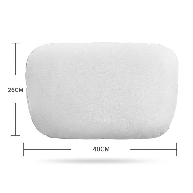Lisslune | Suede Car Neck Pillow And Lumbar Support