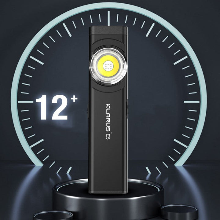Lisslune | Compact And Portable High-Intensity Dual Light Source EDC Magnetic Flashlight