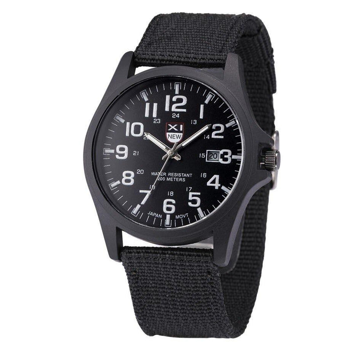 Lisslune | Tactical Men's Watch AdventureTime – Waterproof and Shock Resistant with LED