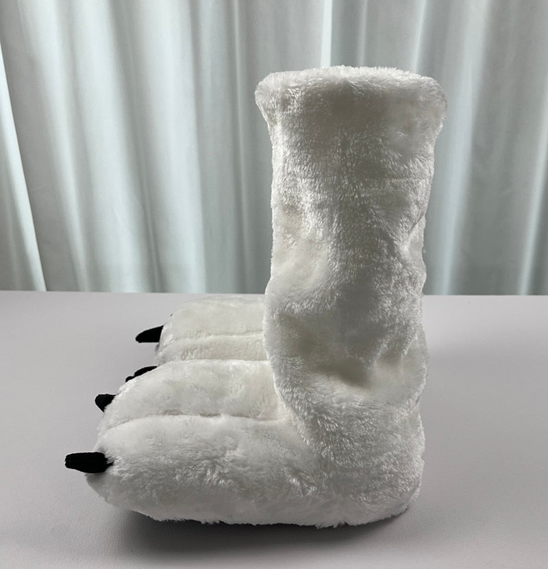 Lisslune | Bear Claw Winter Furry Slippers