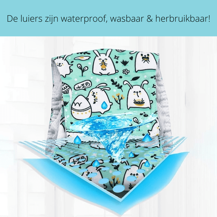 Lisslune | CLEANPAW – Washable dog diapers for heat & incontinence