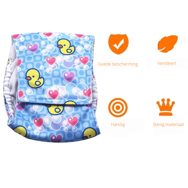 Lisslune | CLEANPAW – Washable dog diapers for heat & incontinence