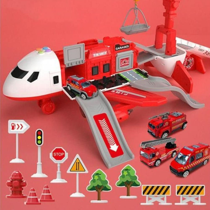 Lisslune | Airplane & Vehicle Set for Creative Kids