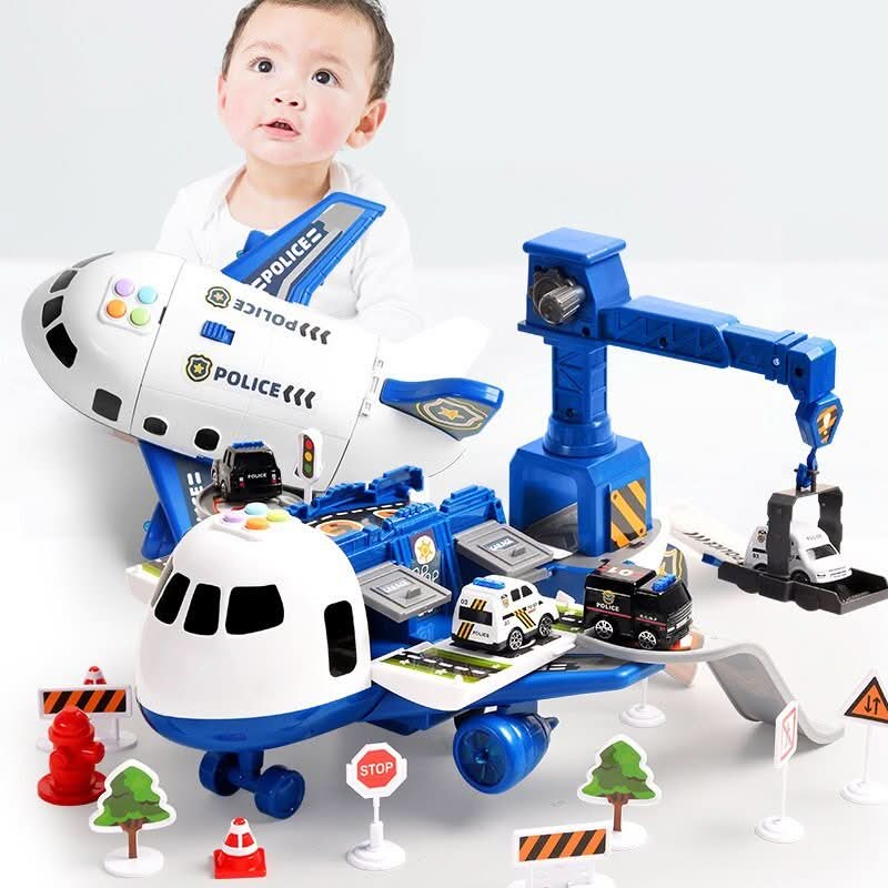 Lisslune | Airplane & Vehicle Set for Creative Kids