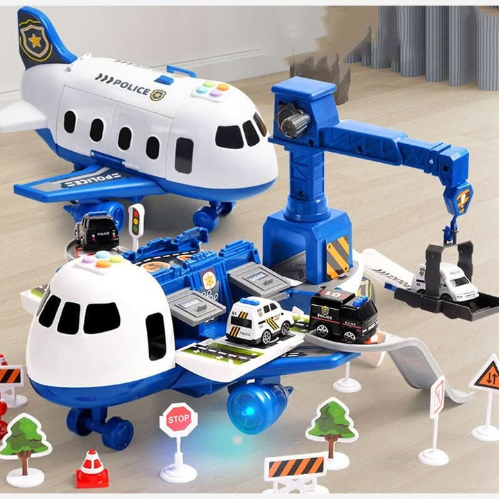 Lisslune | Airplane & Vehicle Set for Creative Kids