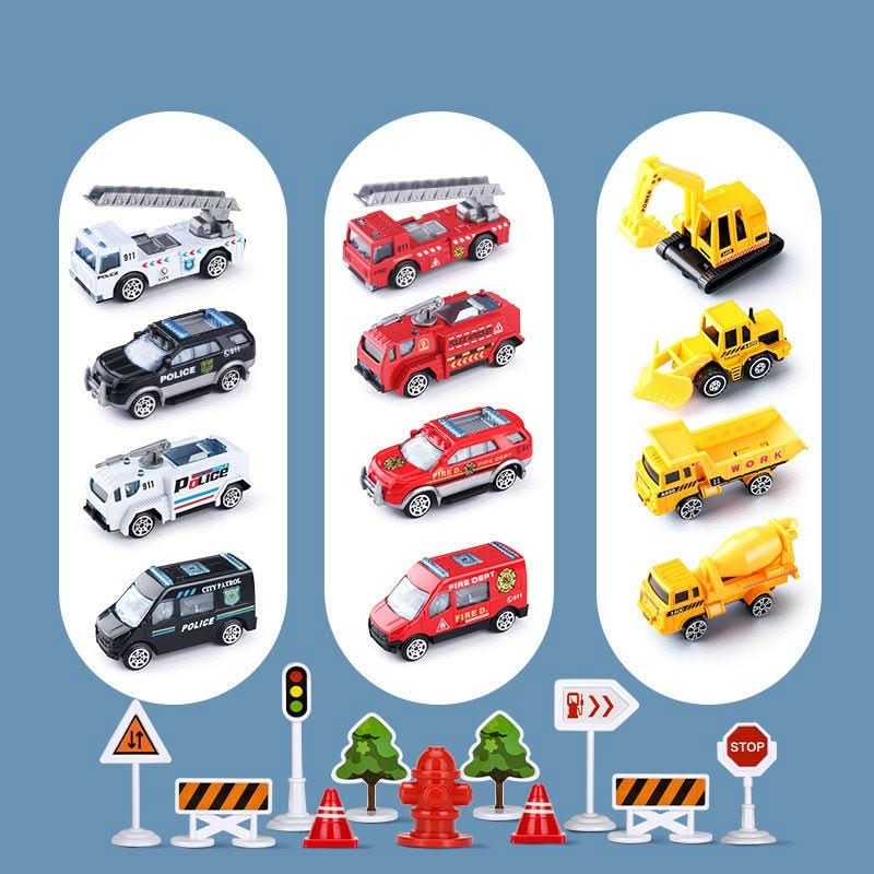 Lisslune | Airplane & Vehicle Set for Creative Kids