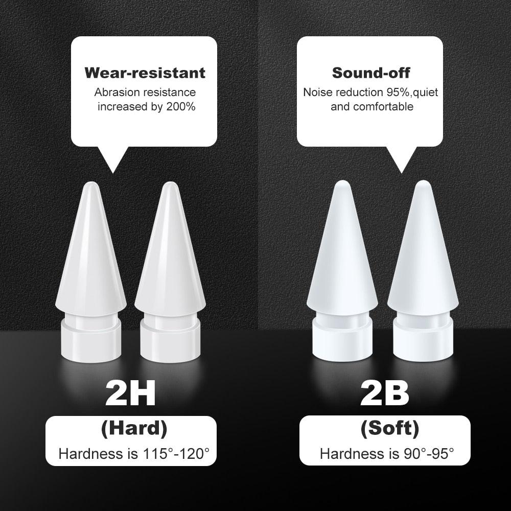 Lisslune | Transform your Apple Pencil with versatile dual friction replacement tips