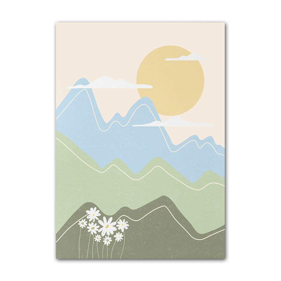 Rynx | Cute pastel drawings canvas poster