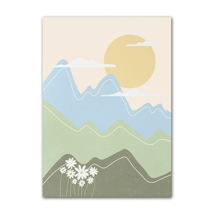 Rynx | Cute pastel drawings canvas poster
