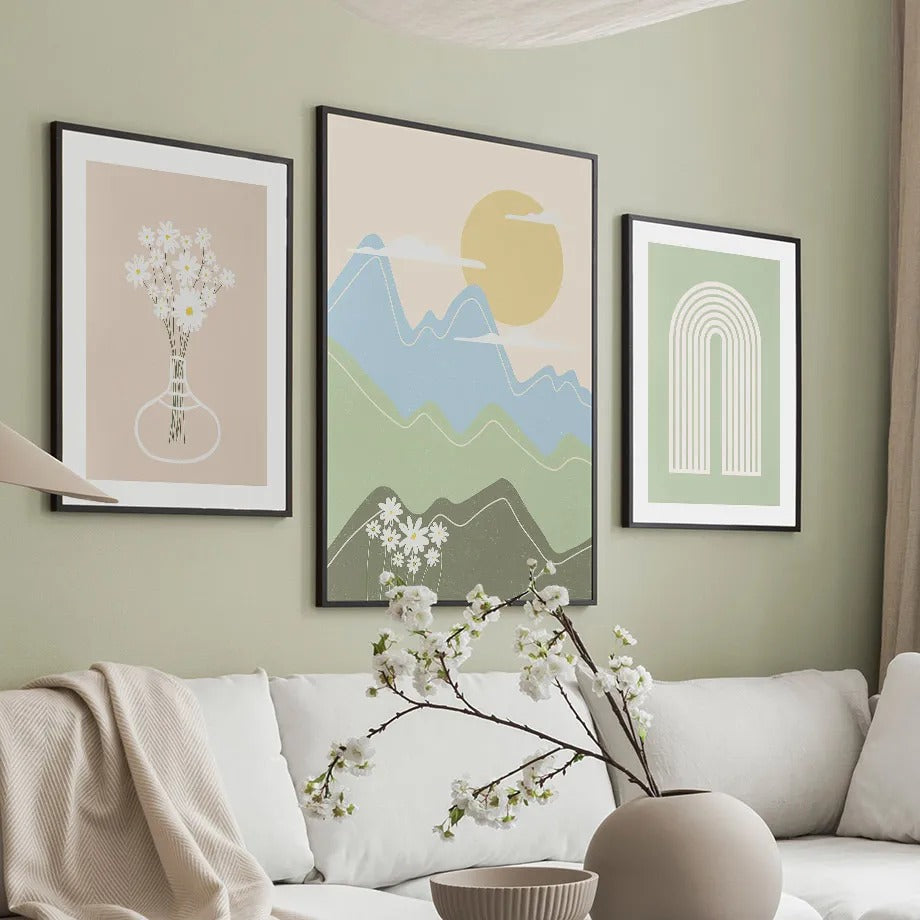 Rynx | Cute pastel drawings canvas poster