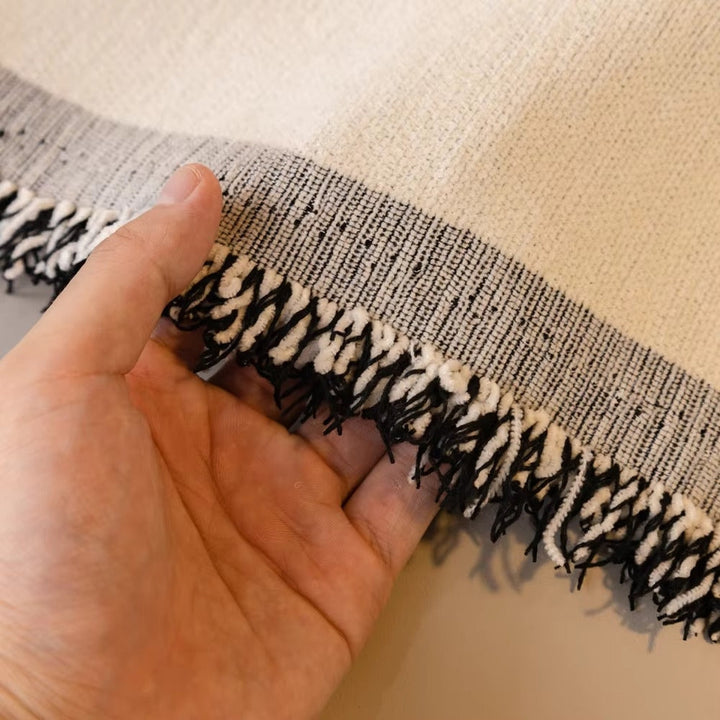 Lisslune | Abstract Brushstroke Chenille Sofa Cover