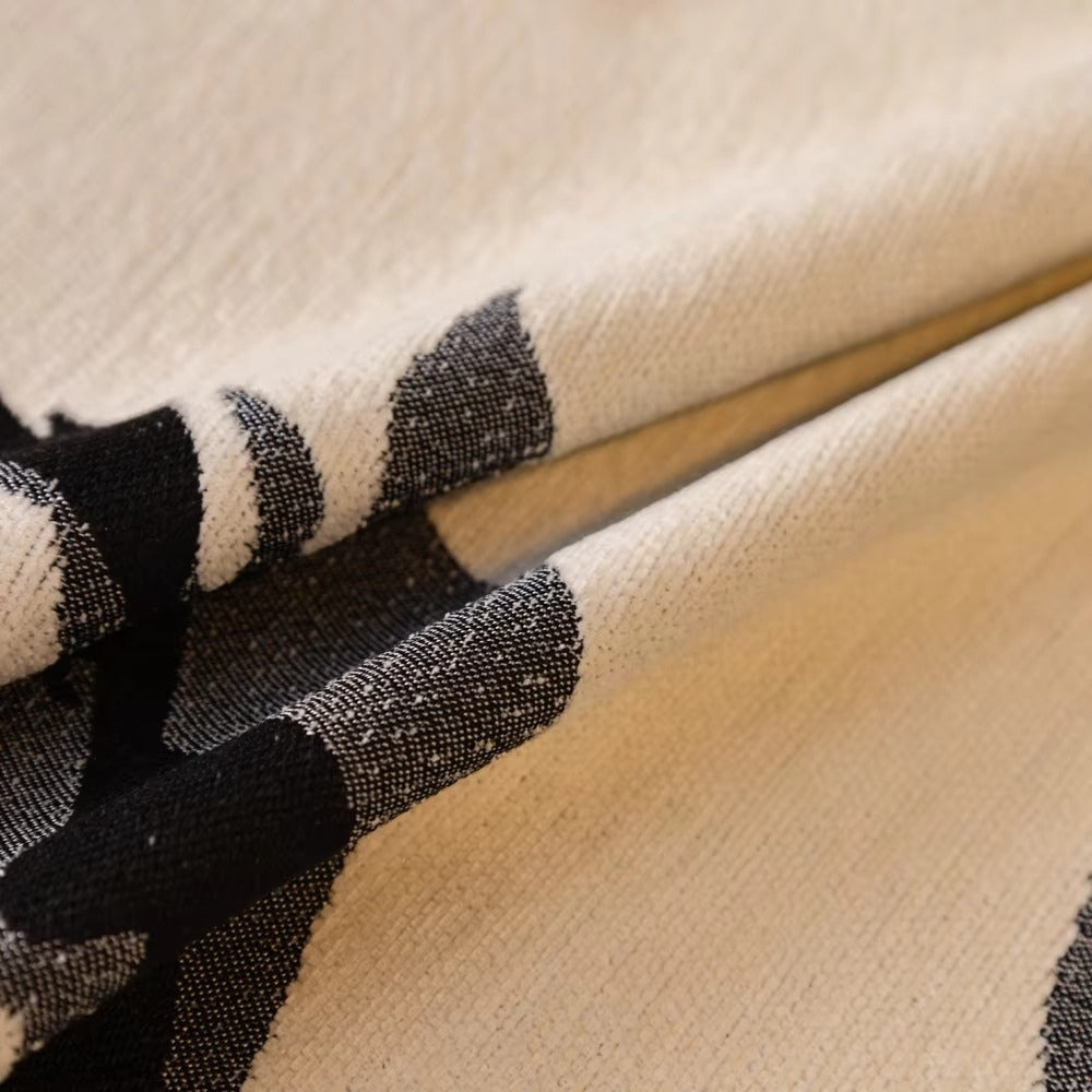 Lisslune | Abstract Brushstroke Chenille Sofa Cover