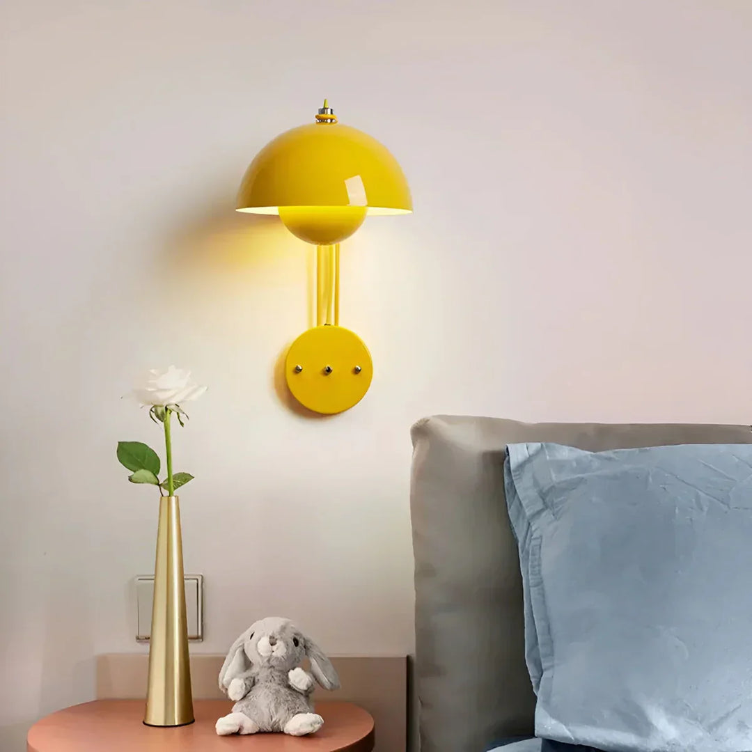 Lisslune | BudLume - Mushroom Light Cozy Scandinavian Wall Lamp