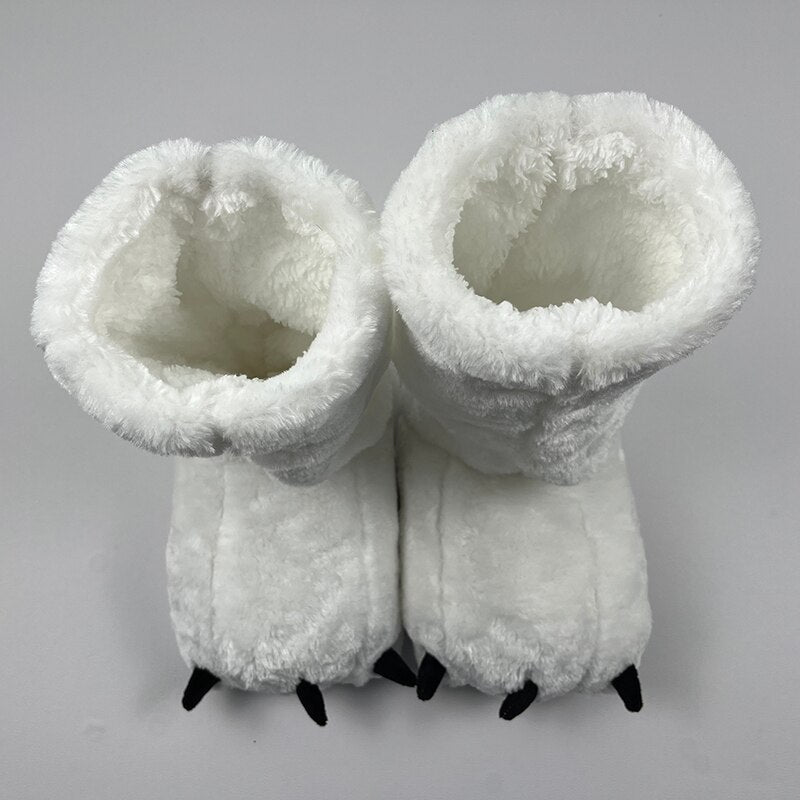 Lisslune | Bear Claw Winter Furry Slippers