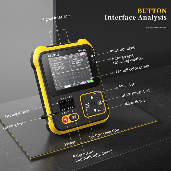 Lisslune | 2-in-1 Volt Check Digital Compact Transistor