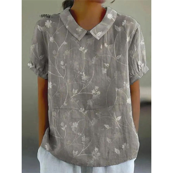 Lisslune | Casual women's shirt with floral print