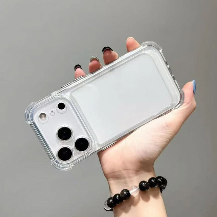 Lisslune | Shockproof Transparent Bumper Case for iPhone