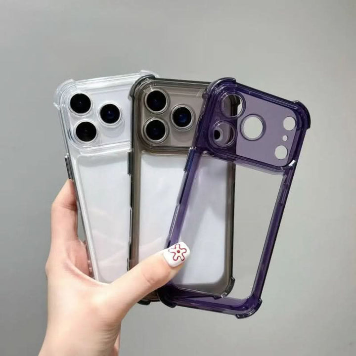 Lisslune | Shockproof Transparent Bumper Case for iPhone