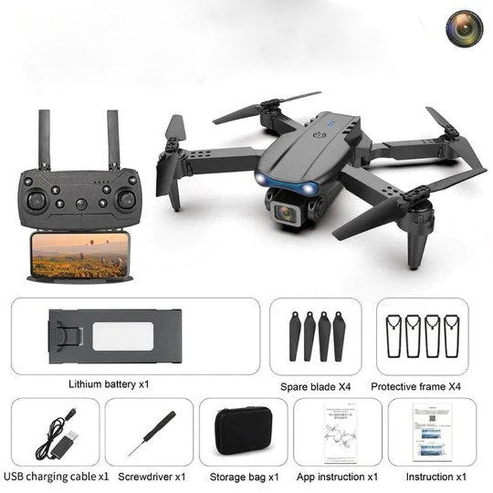 Lisslune | AeroPro - Drone with 4K UHD camera and long battery life