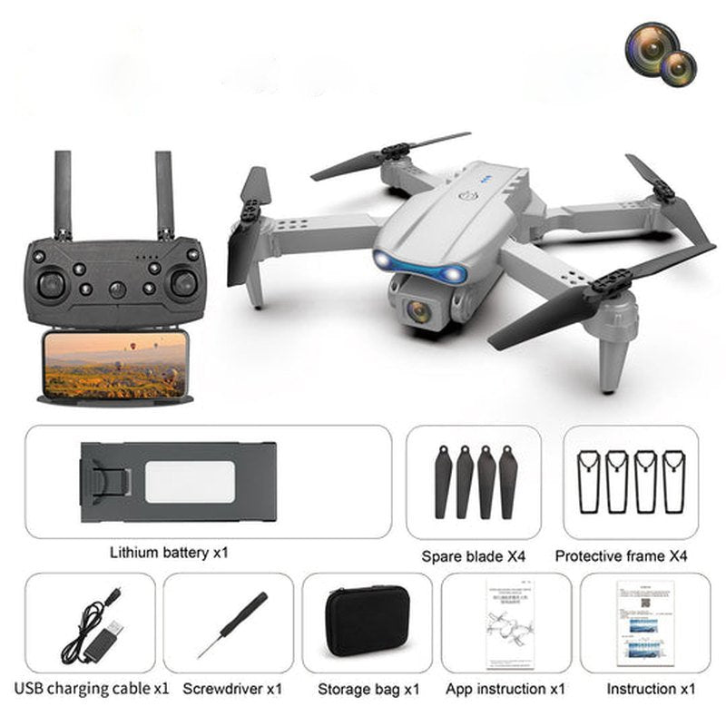 Lisslune | AeroPro - Drone with 4K UHD camera and long battery life