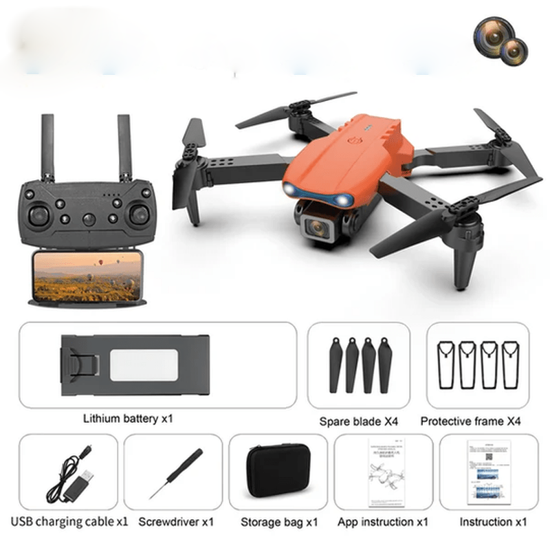 Lisslune | AeroPro - Drone with 4K UHD camera and long battery life