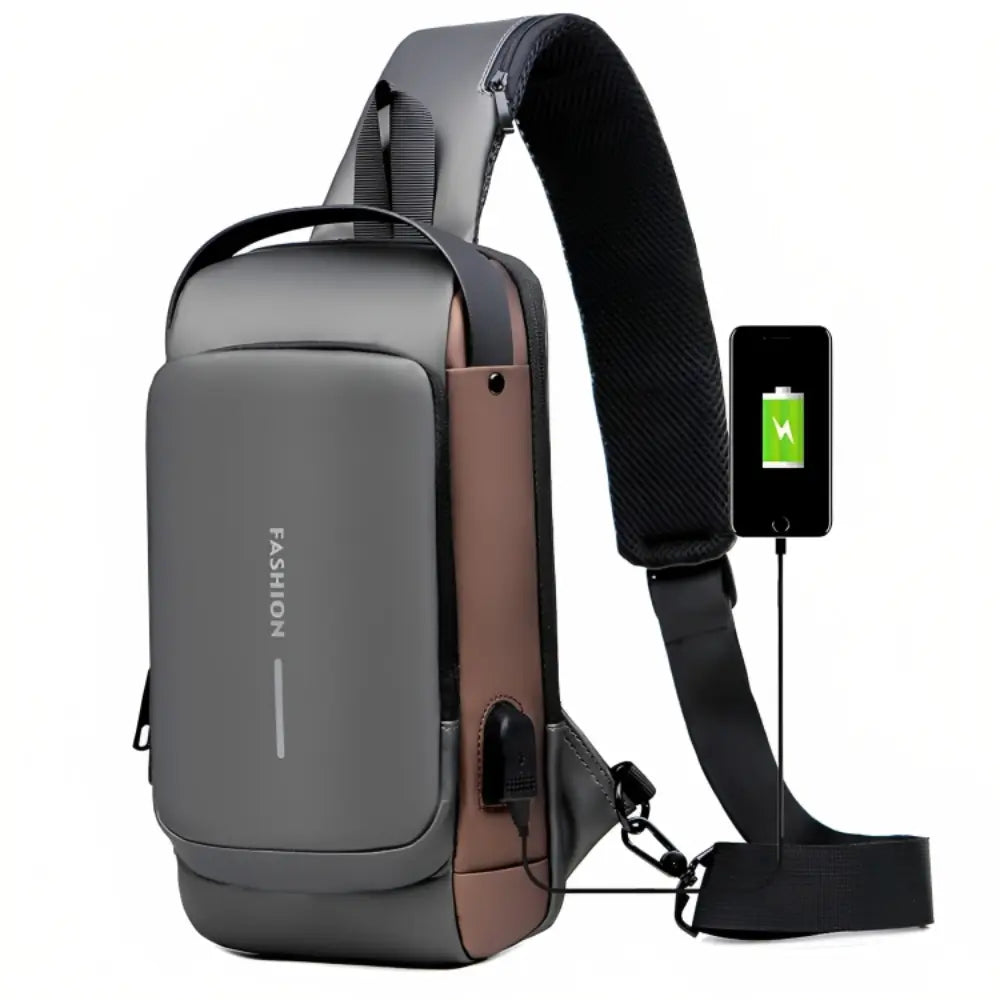 Lisslune | AeroShield | Waterproof Anti-Theft Crossbody Bag for Men
