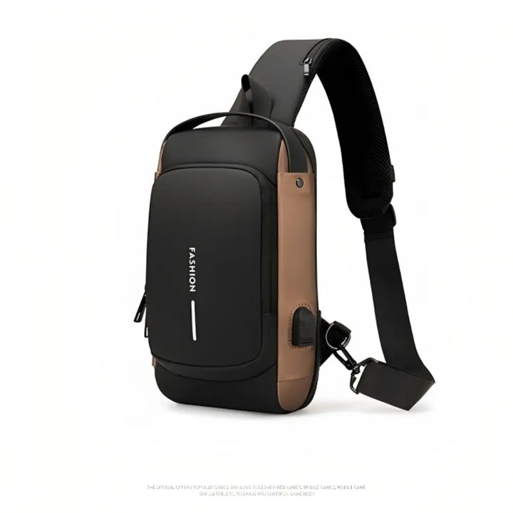 Lisslune | AeroShield | Waterproof Anti-Theft Crossbody Bag for Men