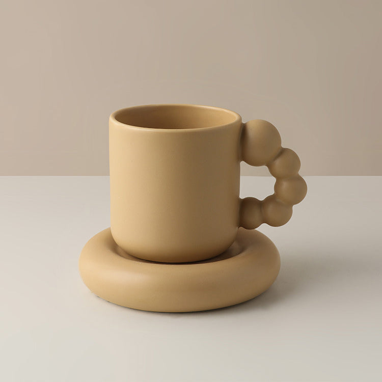 Rynx Pearl Handle Aesthetic Thick Cup