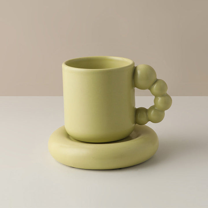 Rynx Pearl Handle Aesthetic Thick Cup