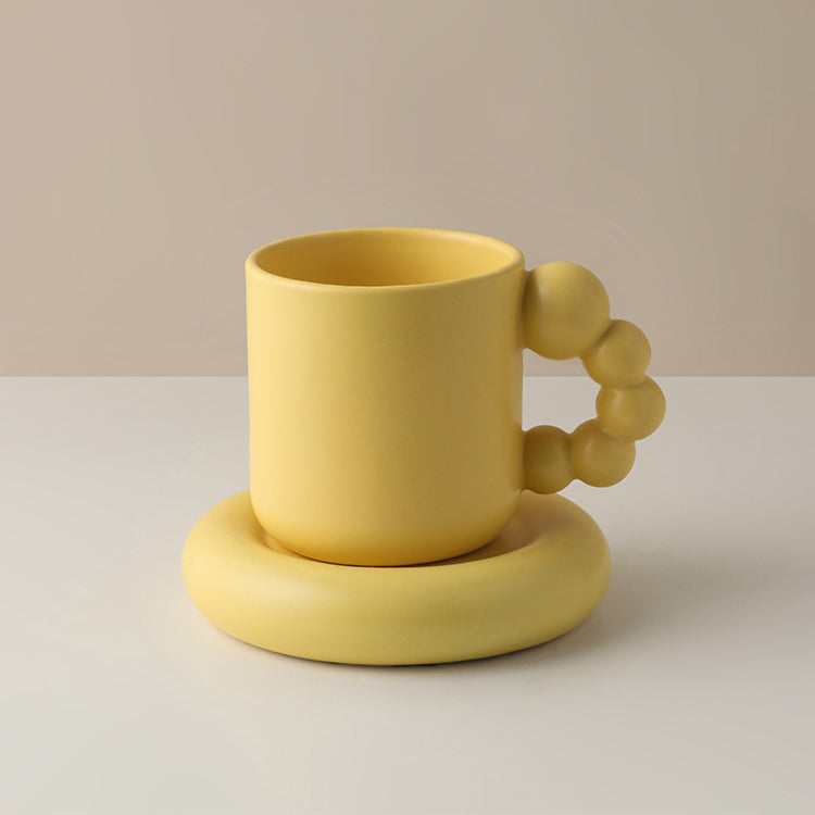 Rynx Pearl Handle Aesthetic Thick Cup
