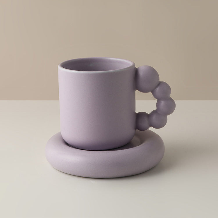 Rynx Pearl Handle Aesthetic Thick Cup