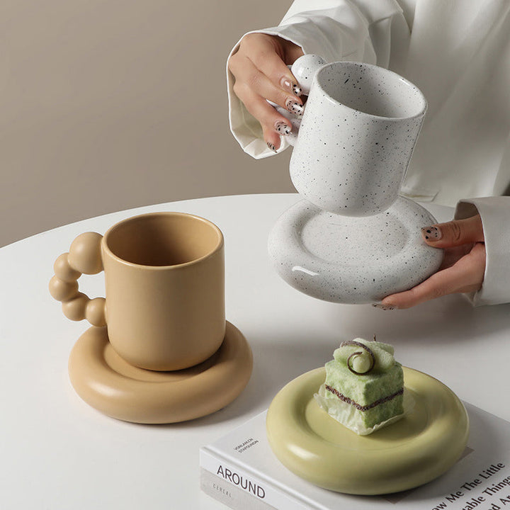 Rynx Pearl Handle Aesthetic Thick Cup