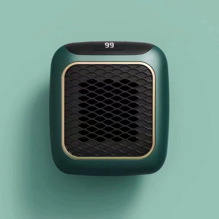 Lisslune | Electric Wall Heater with Remote Control, Mini Fan Heater