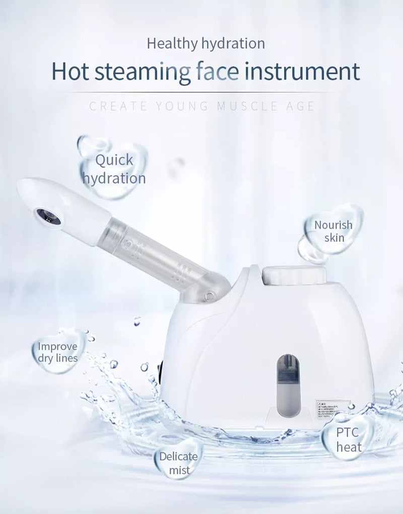 Lisslune | Home Spa Mist Humidifier Facial Steamer