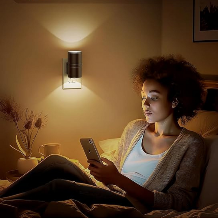 Lisslune | Night light socket with brightness detection and adjustable brightness