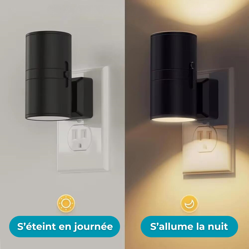 Lisslune | Night light socket with brightness detection and adjustable brightness