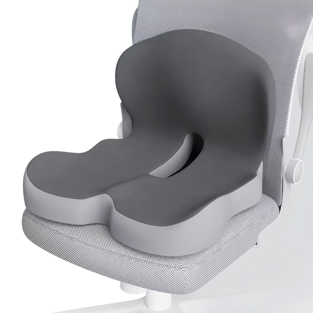 Lisslune | All-in-One Orthopedic Memory Foam Seat - Cushion Seat and Back Cushion for Pain Relief and Comfort