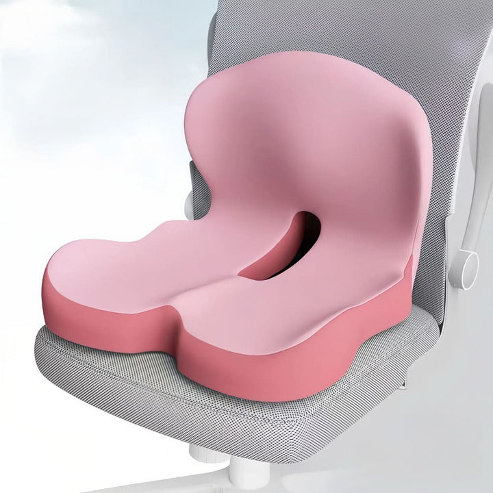 Lisslune | All-in-One Orthopedic Memory Foam Seat - Cushion Seat and Back Cushion for Pain Relief and Comfort