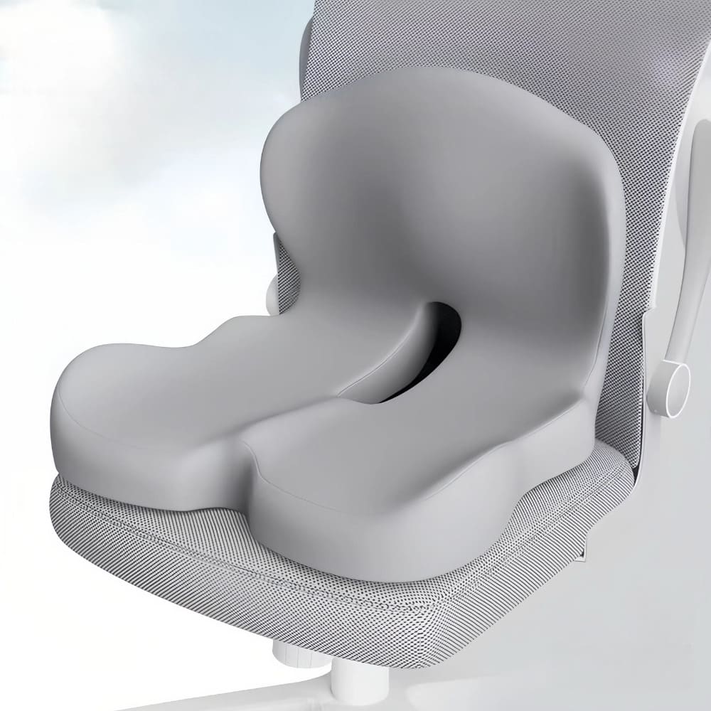 Lisslune | All-in-One Orthopedic Memory Foam Seat - Cushion Seat and Back Cushion for Pain Relief and Comfort