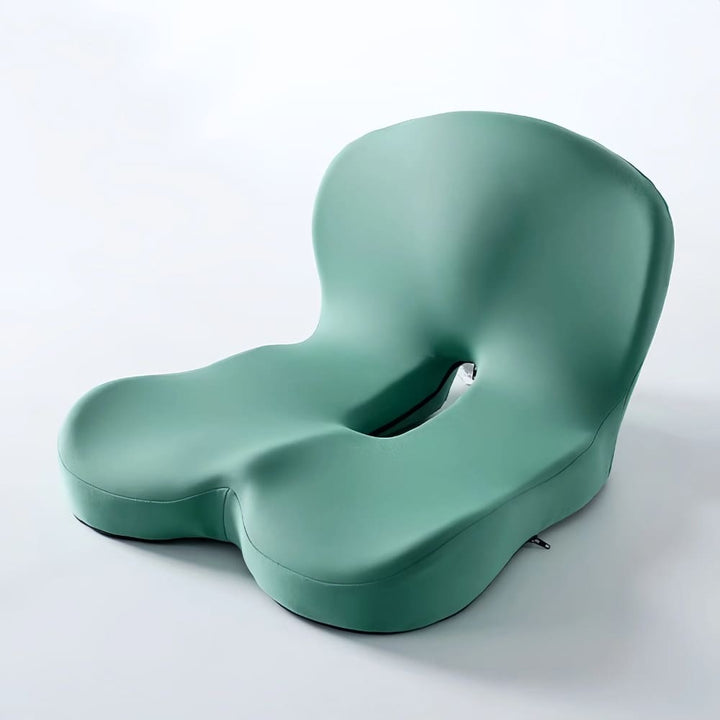 Lisslune | All-in-One Orthopedic Memory Foam Seat - Cushion Seat and Back Cushion for Pain Relief and Comfort