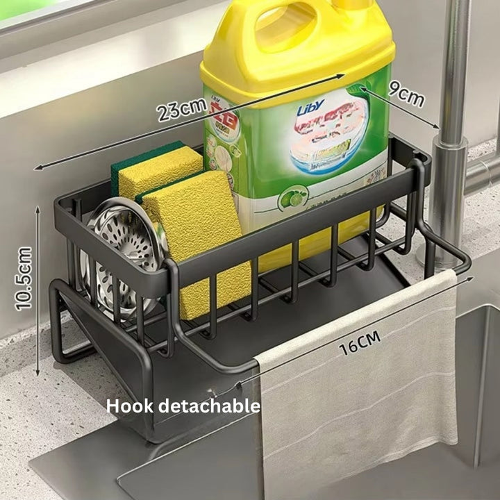Lisslune | All-in-One Sponge Soap Cloth Self-Draining Rack