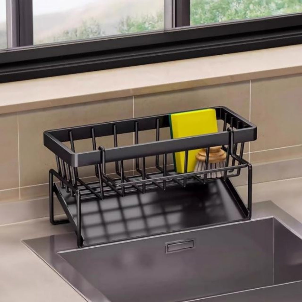 Lisslune | All-in-One Sponge Soap Cloth Self-Draining Rack