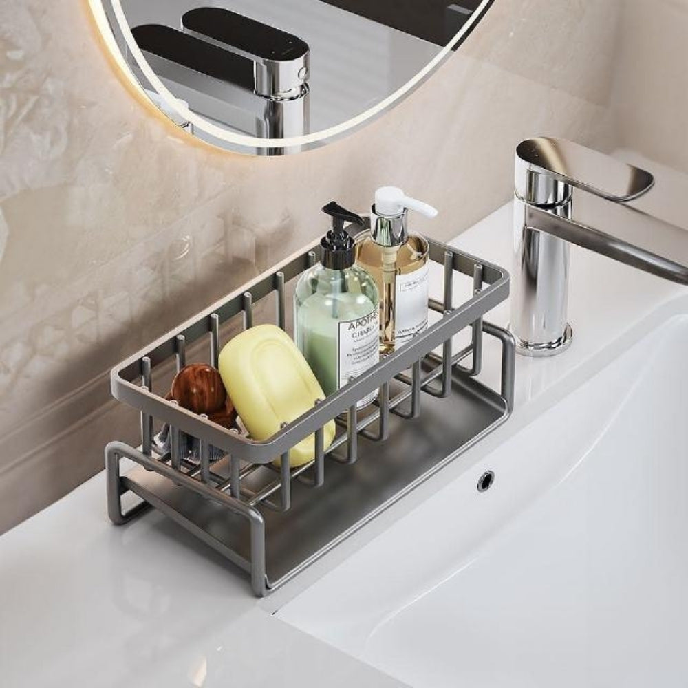 Lisslune | All-in-One Sponge Soap Cloth Self-Draining Rack