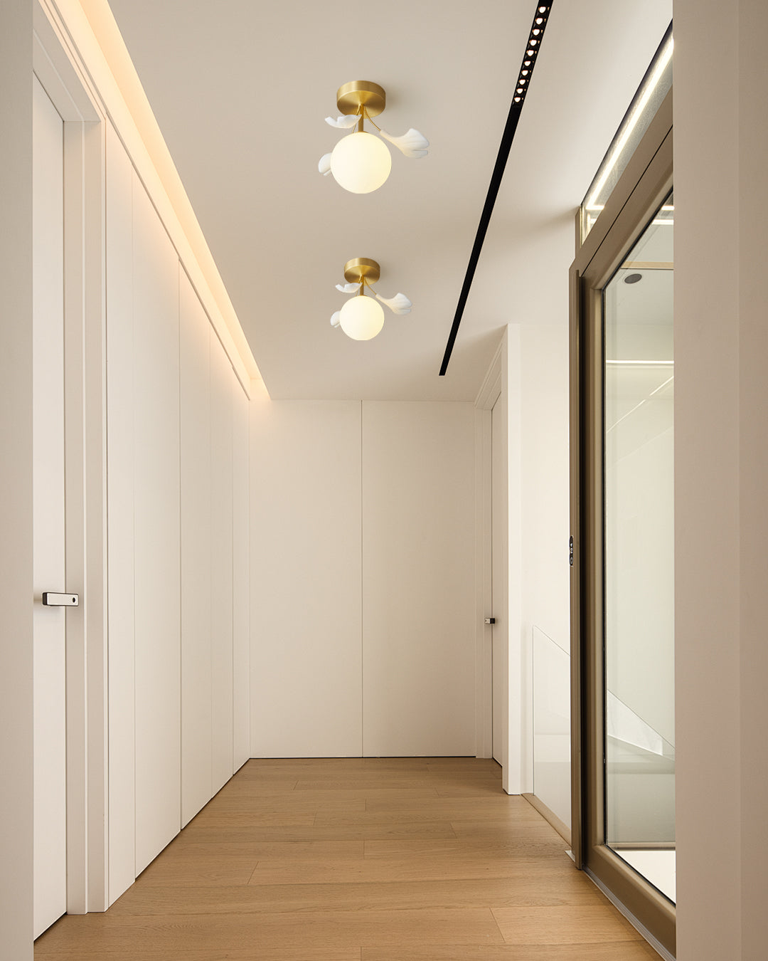 Lisslune | GingkoLuxe - Earthy Ceiling Illumination
