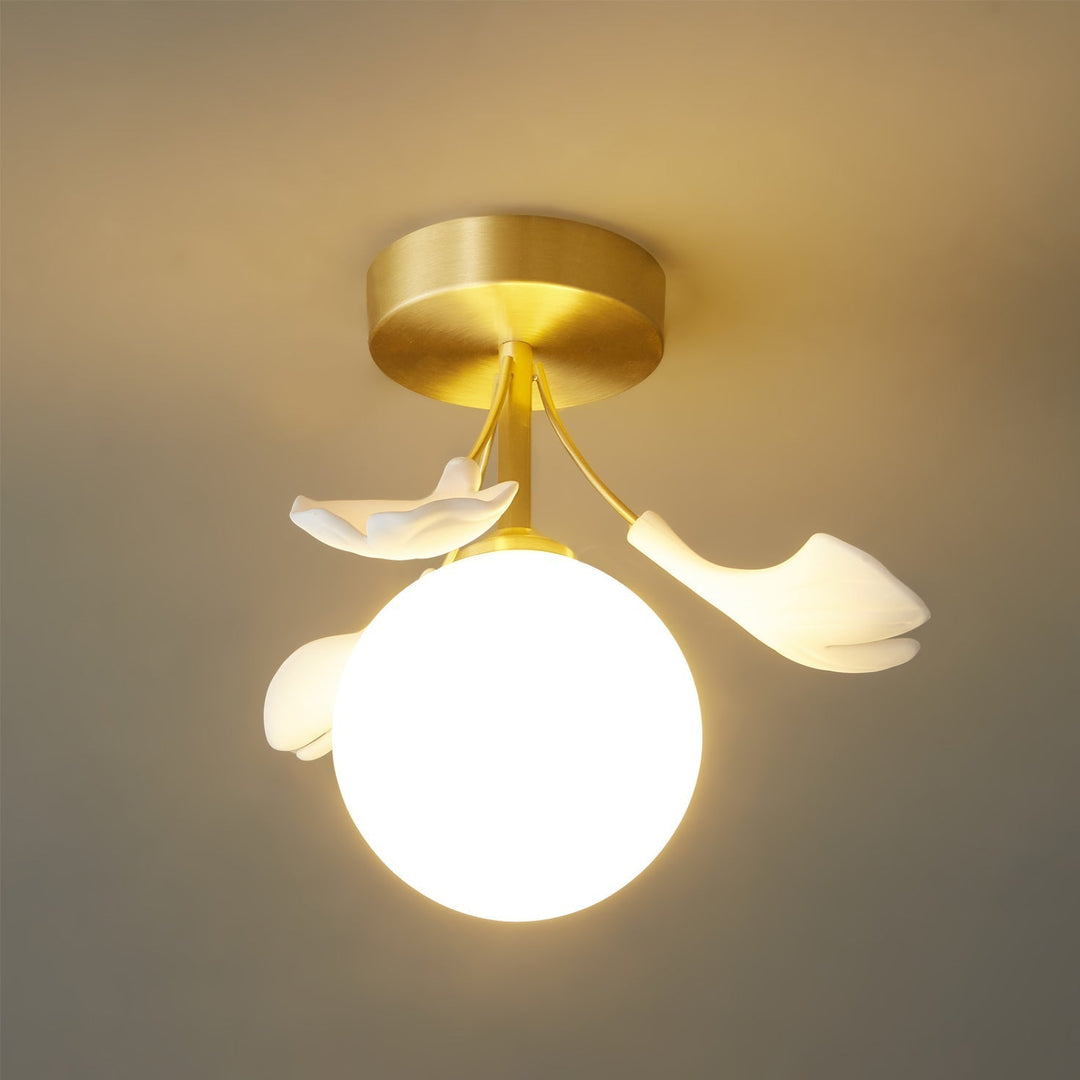 Lisslune | GingkoLuxe - Earthy Ceiling Illumination