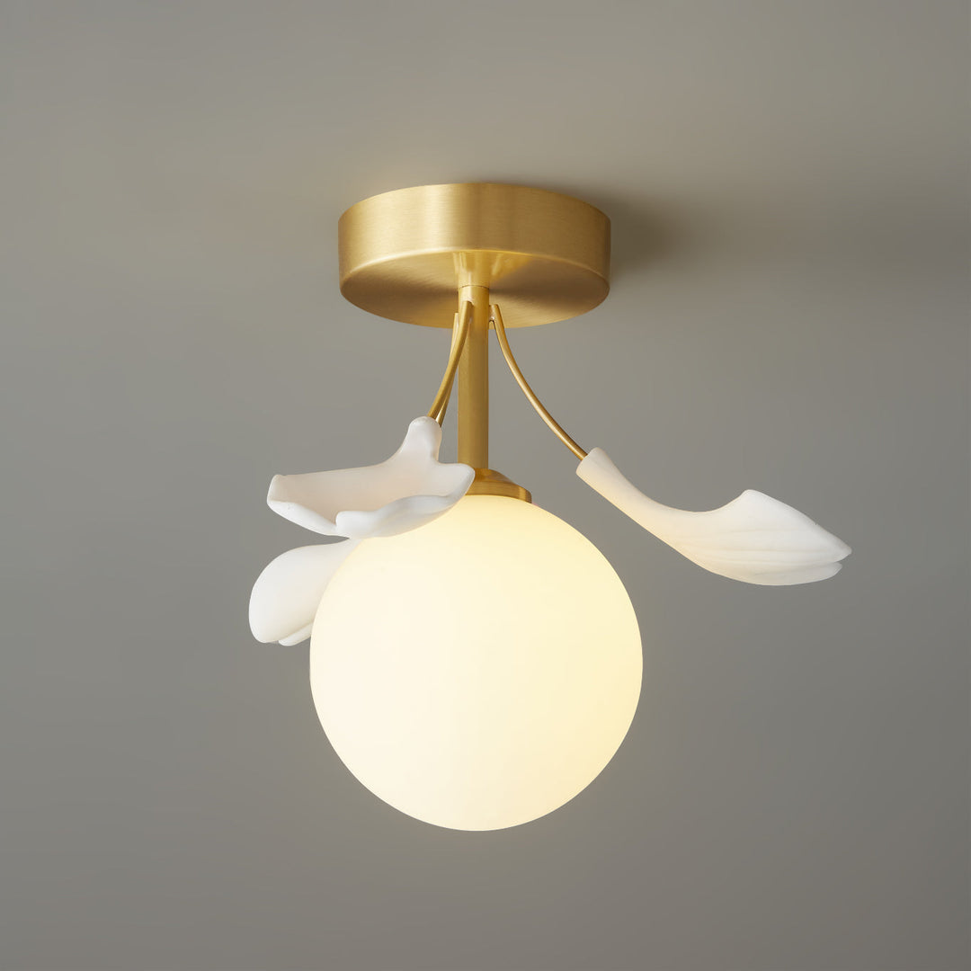 Lisslune | GingkoLuxe - Earthy Ceiling Illumination