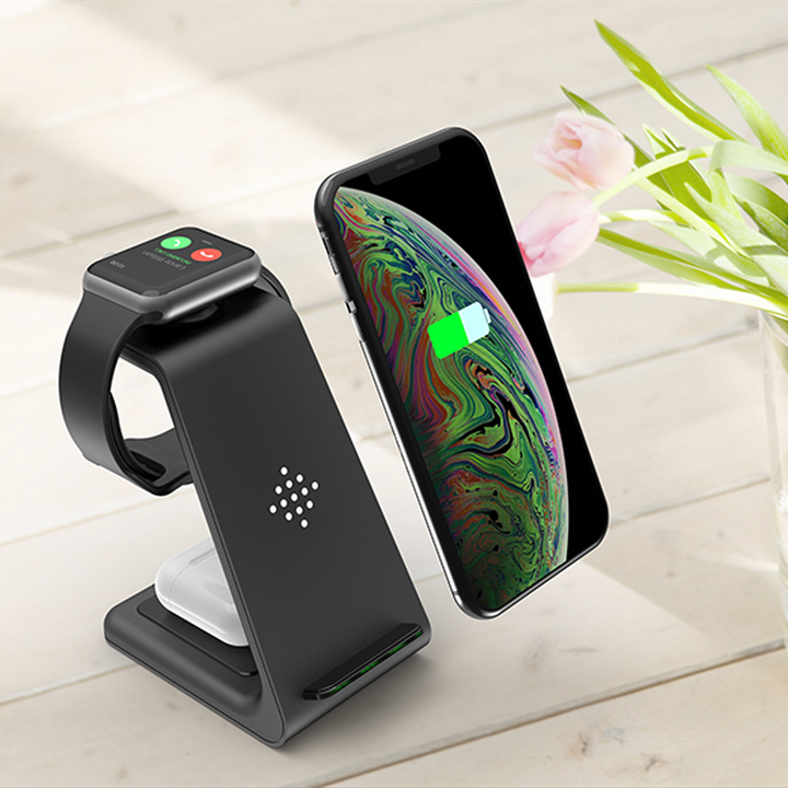 Lisslune | Allescharger 3-in-1 Wireless Charger – Apple & Samsung Devices