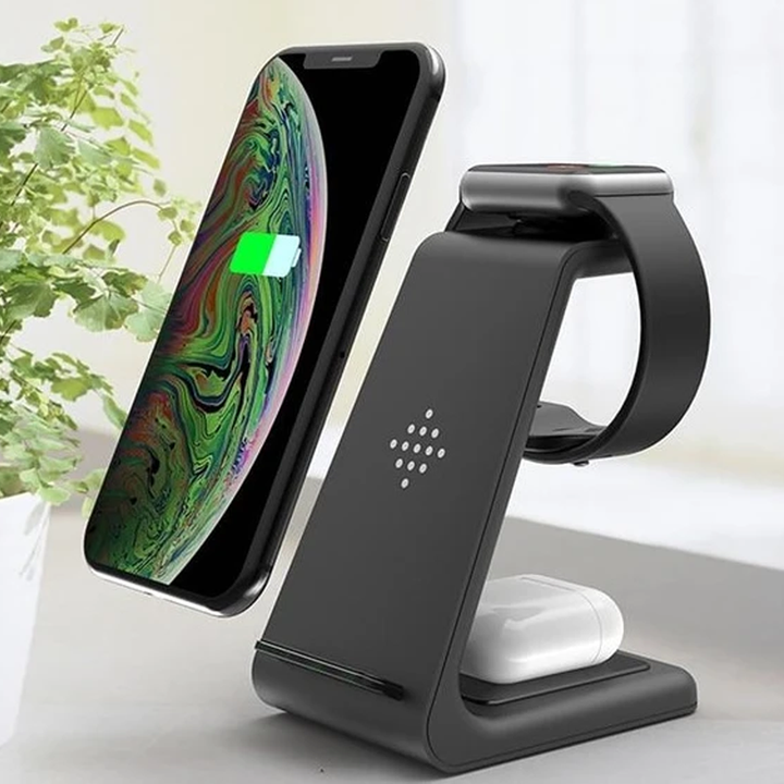 Lisslune | Allescharger 3-in-1 Wireless Charger – Apple & Samsung Devices