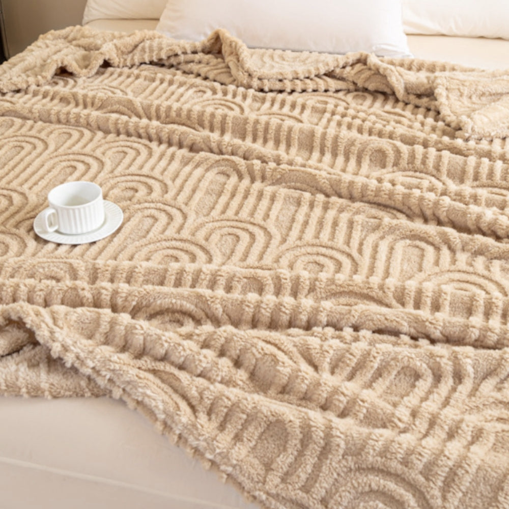 Lisslune | Almira Roman Luxe Soft Plush Blanket
